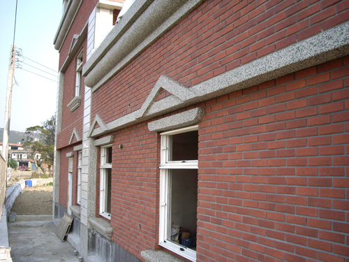 外牆磚 二丁掛 台北門市 實磚展示