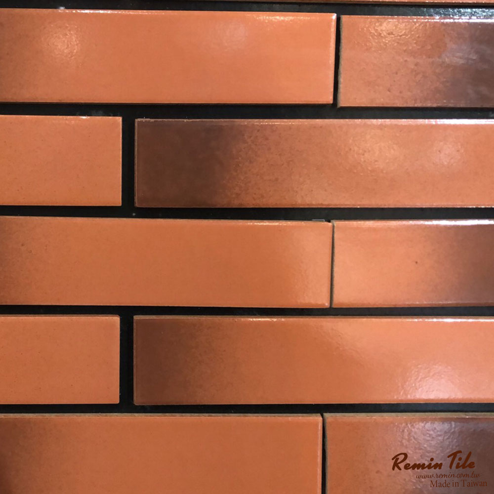 陶磚 二丁掛 外牆磚 台北門市 實磚展示