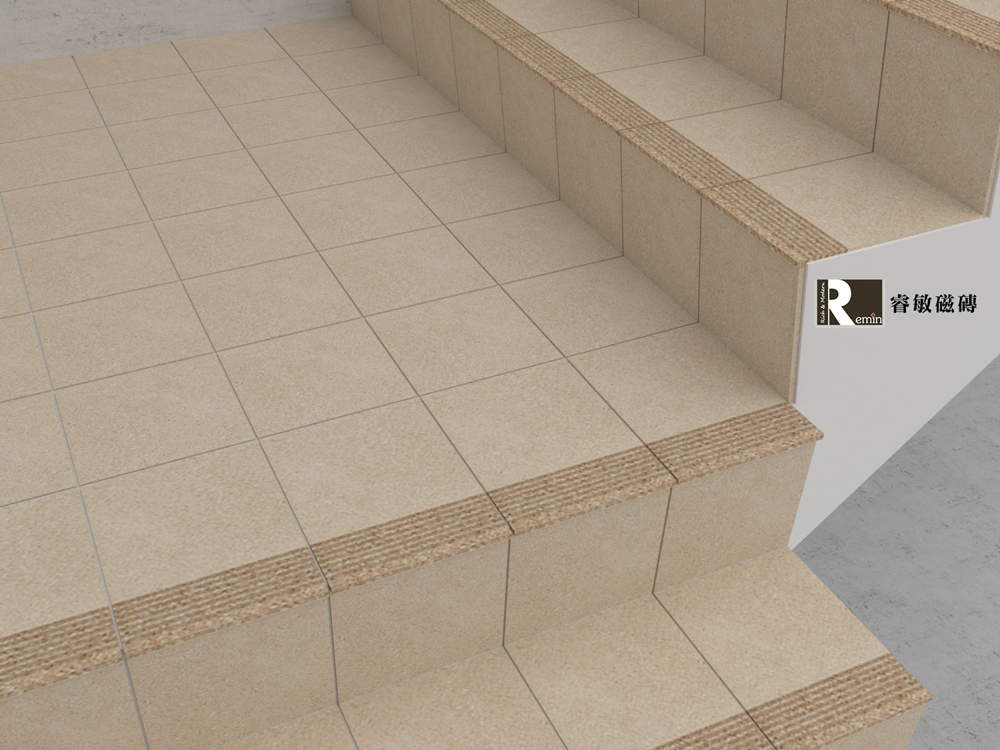 樓梯磚 防滑樓梯磚 雙色樓梯磚 台北門市 實磚展示