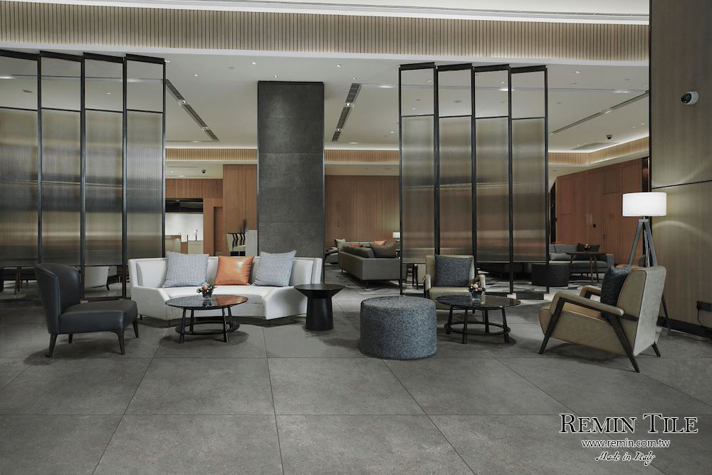 清水模磚 水磨石磚 板岩磚 工業風 地磚 壁磚 台北門市 實磚展示