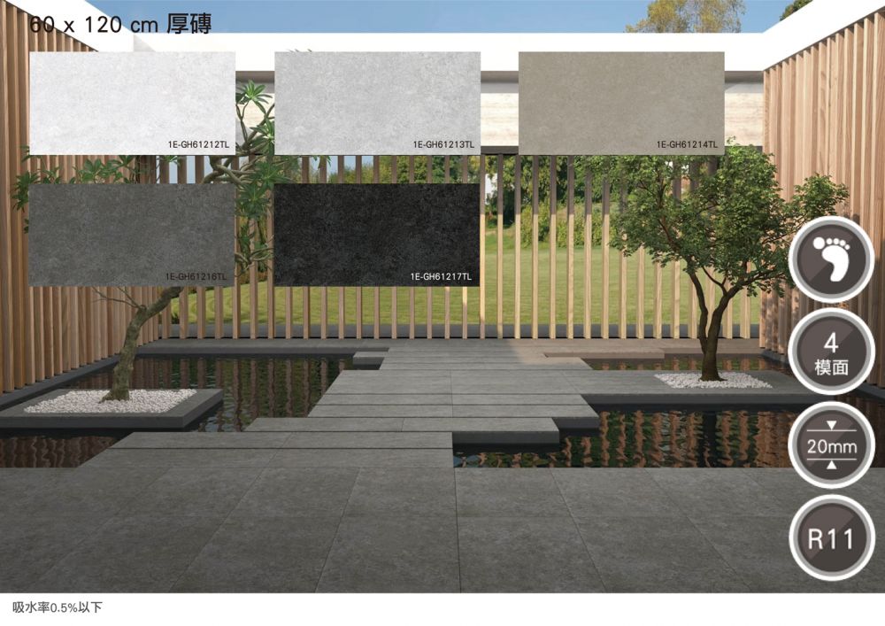 止滑磚 防滑磚 露臺磚 天臺磚