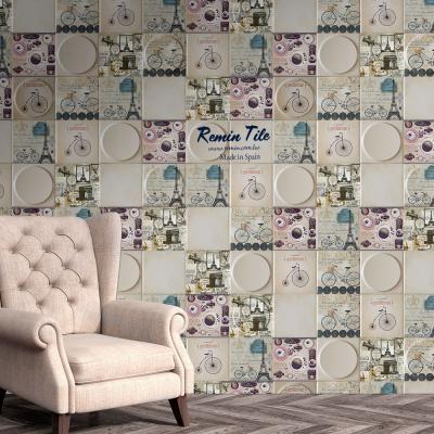 花磚造型牆-艾文