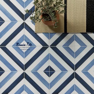 花磚造型牆-麗莎