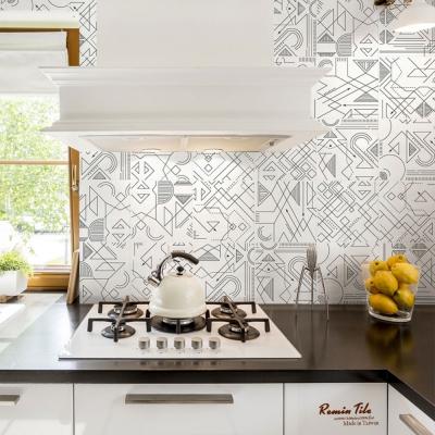 防濺板花磚-U文森