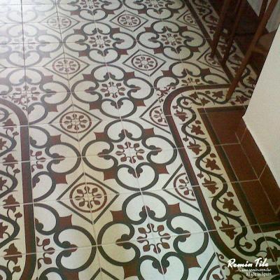 玄關花磚