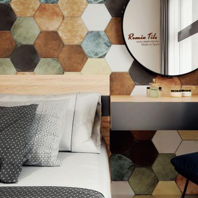 復古六角磚-雨里