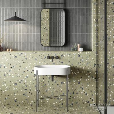 貝殼花水磨石磚