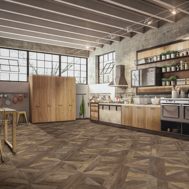 霧面拼接木紋磚-植粹