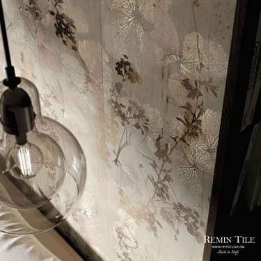 花草磚-霧面-葉脈