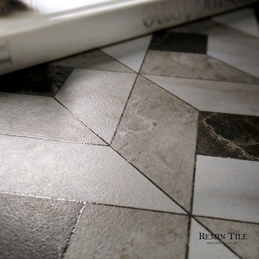 花磚-幾何菱石紋