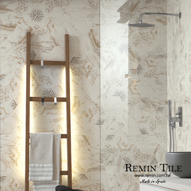 石紋六角磚-蕭邦