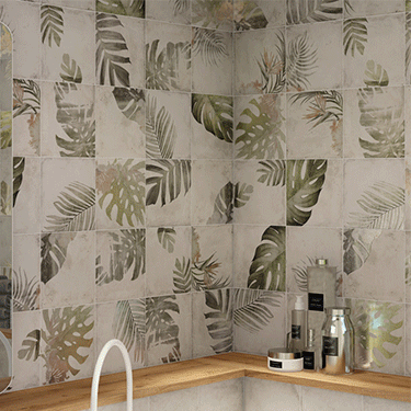 花磚-熱帶雨林