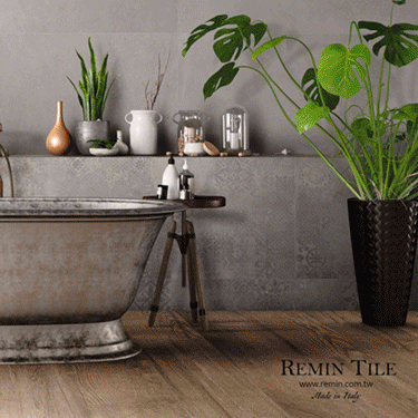 清水模磚-蒙田大道-水泥花磚