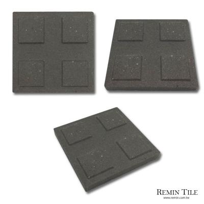 防滑磚-車步道四方格面