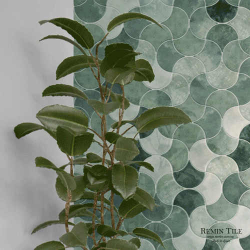 馬賽克磚-人魚之麟