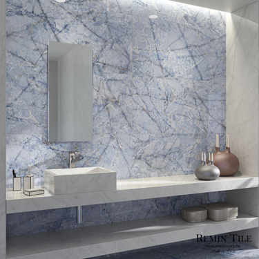 大理石紋磚-冰雪藍