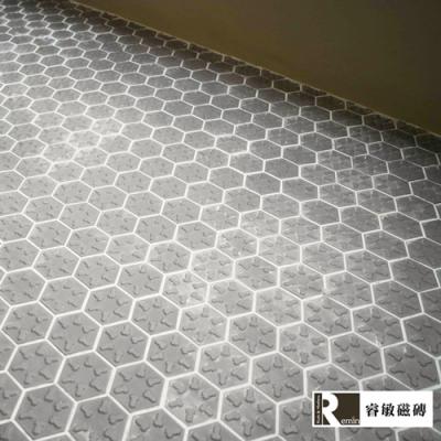 防滑磚-六角車步道T字