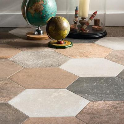 六角清水模磚-街舞