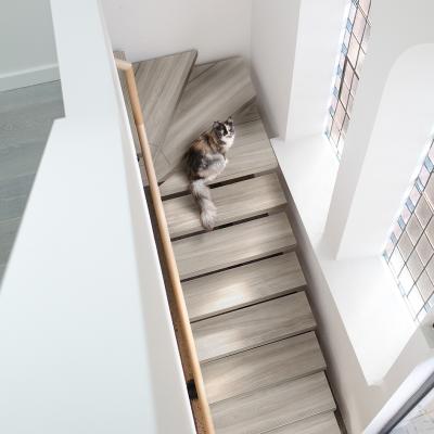 木紋樓梯磚-沐石