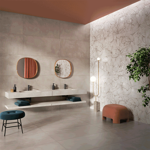 清水模花磚-觸動