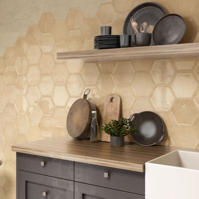 復古六角磚-馬卡龍