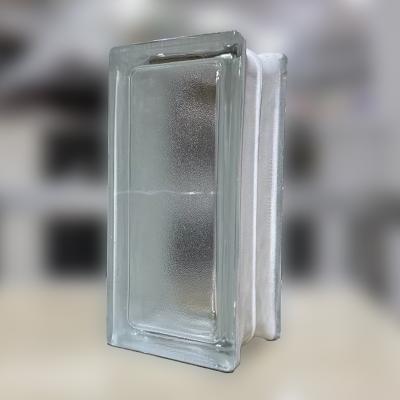 空心玻璃磚-磨沙半磚