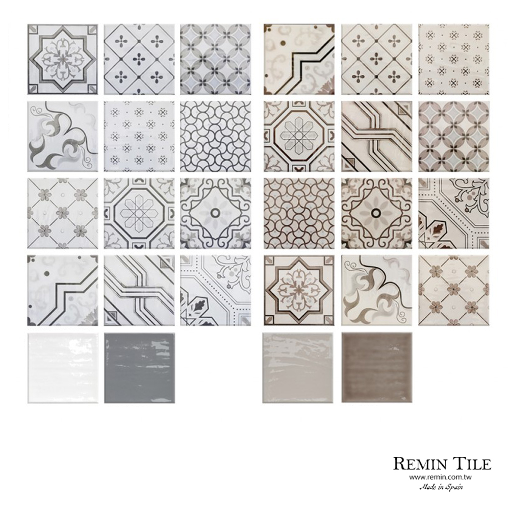 花磚 現代都會風花磚 懷舊鄉村風花磚