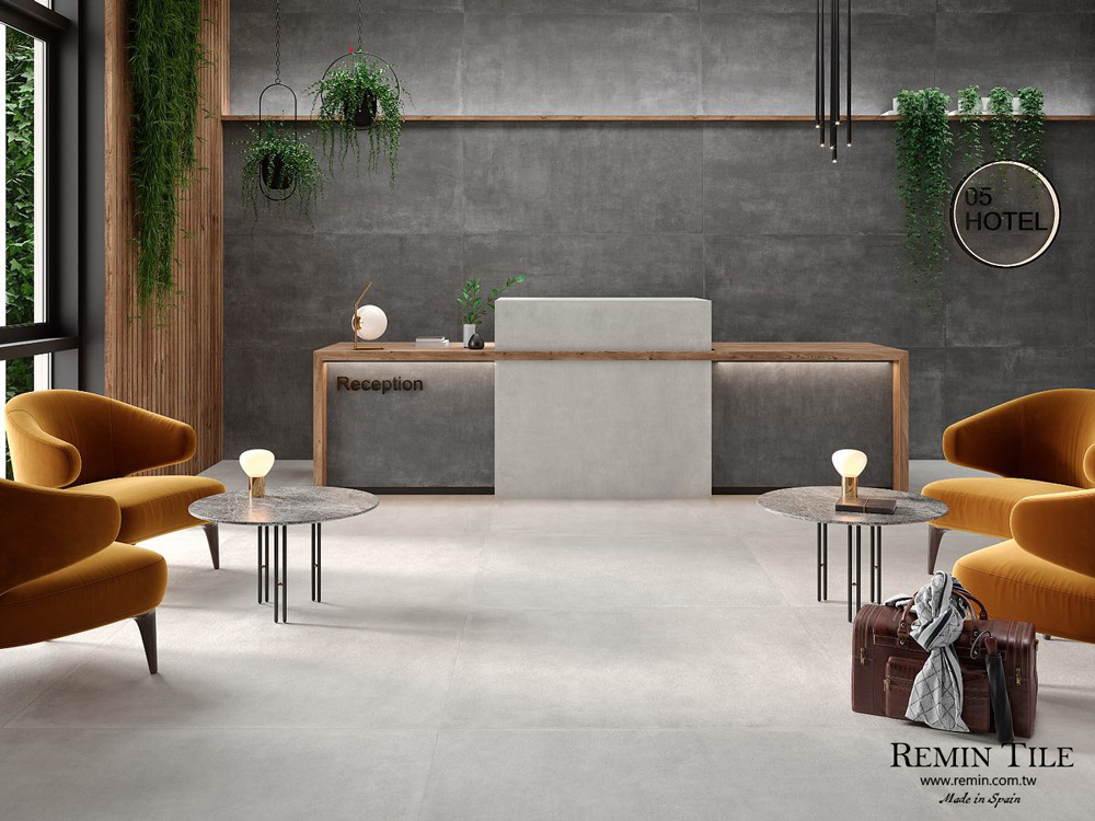 清水模磚 大板磚 地磚 壁磚 工業風 侘寂風 台北門市 實磚展示