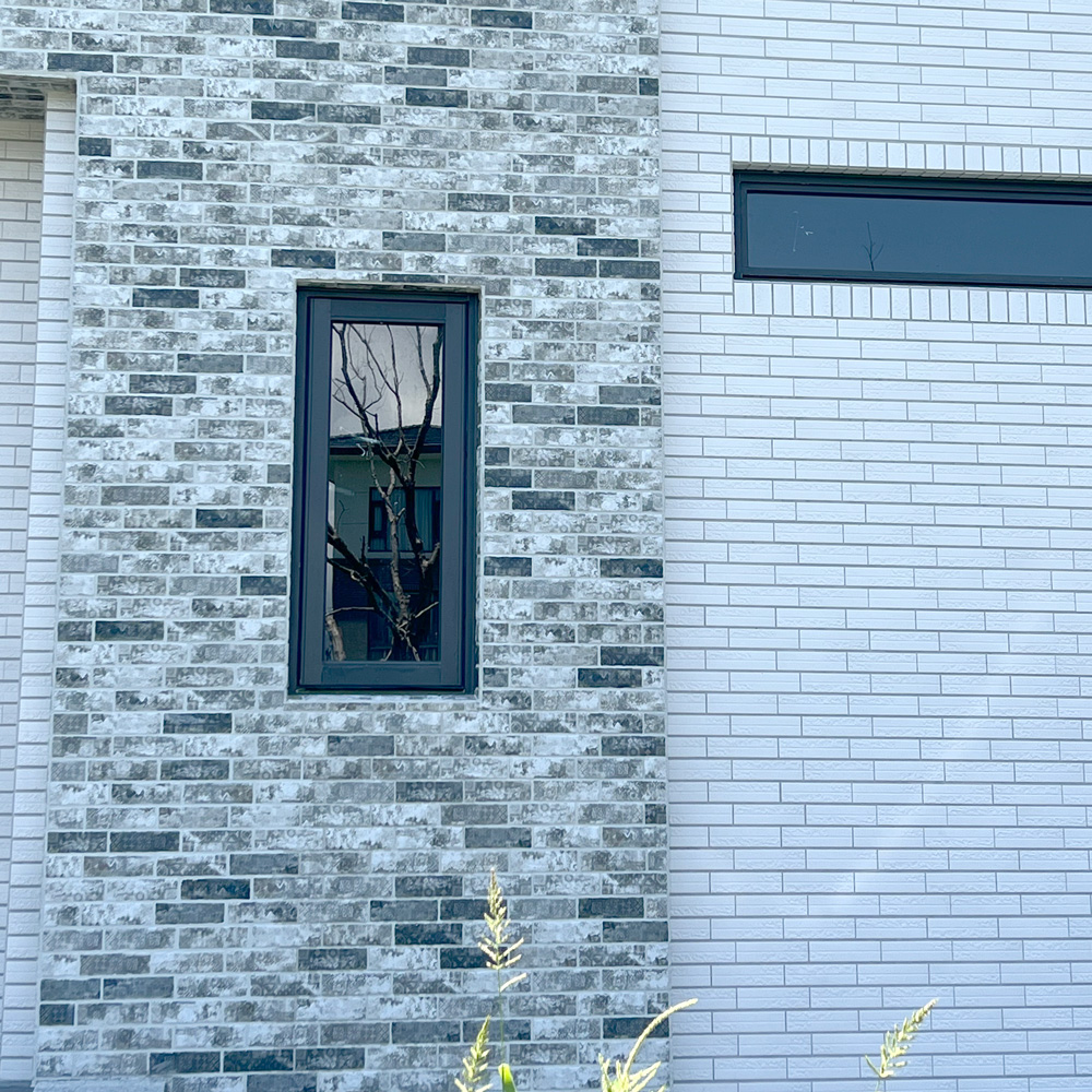 外牆磚 二丁掛 石紋磚 台北門市 實磚展示