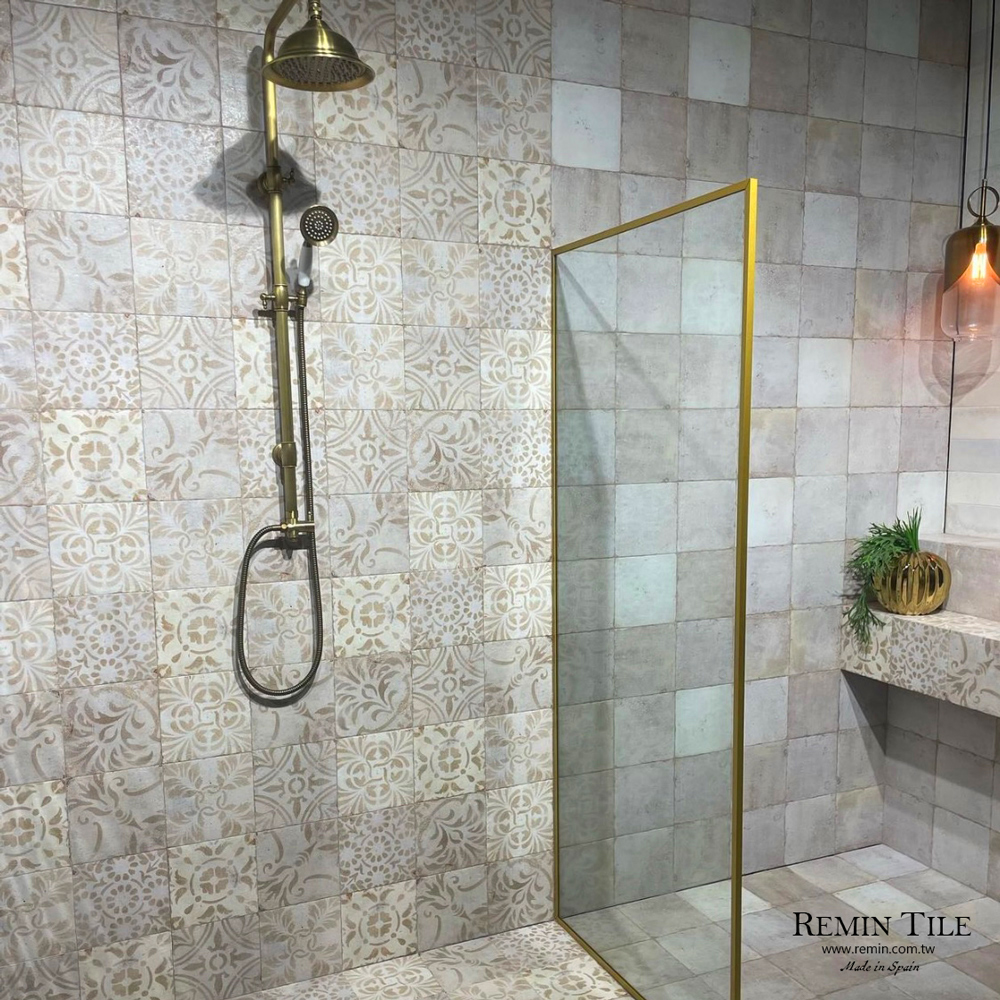 花磚 愛馬仕磚 仿舊磚 地磚 壁磚 台北門市 實磚展示