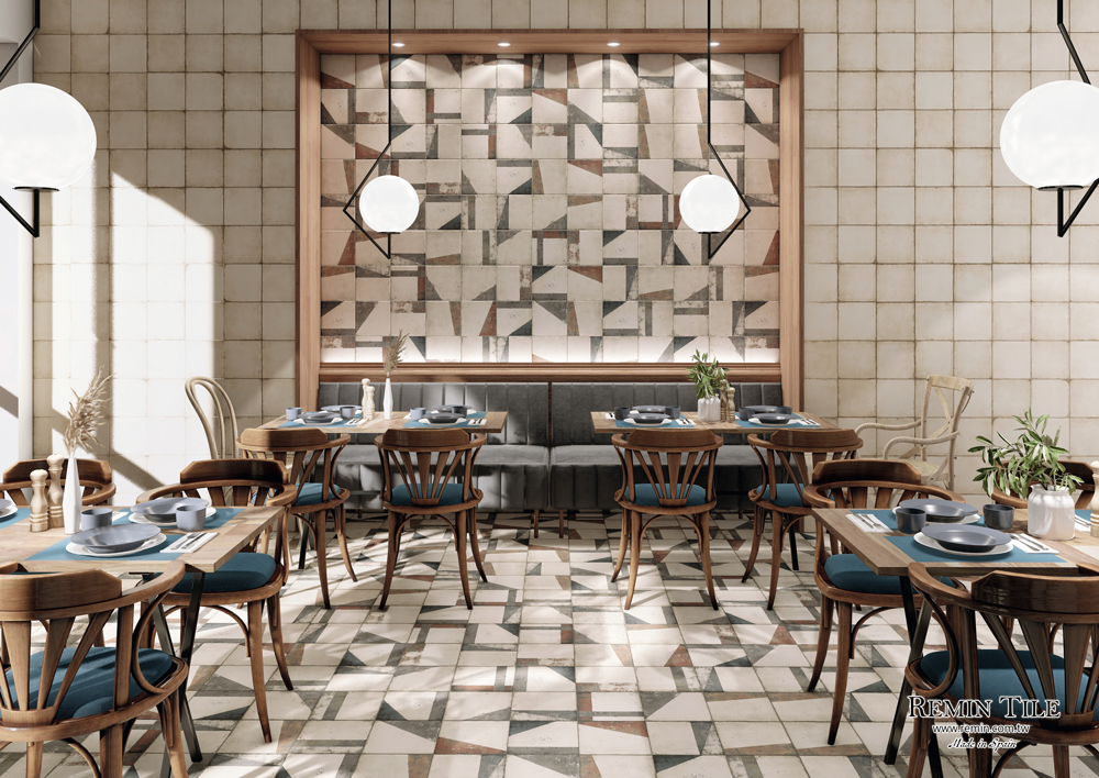 花磚 幾何花磚 復古花磚 仿舊花磚 地磚 壁磚 台北門市 實磚展示