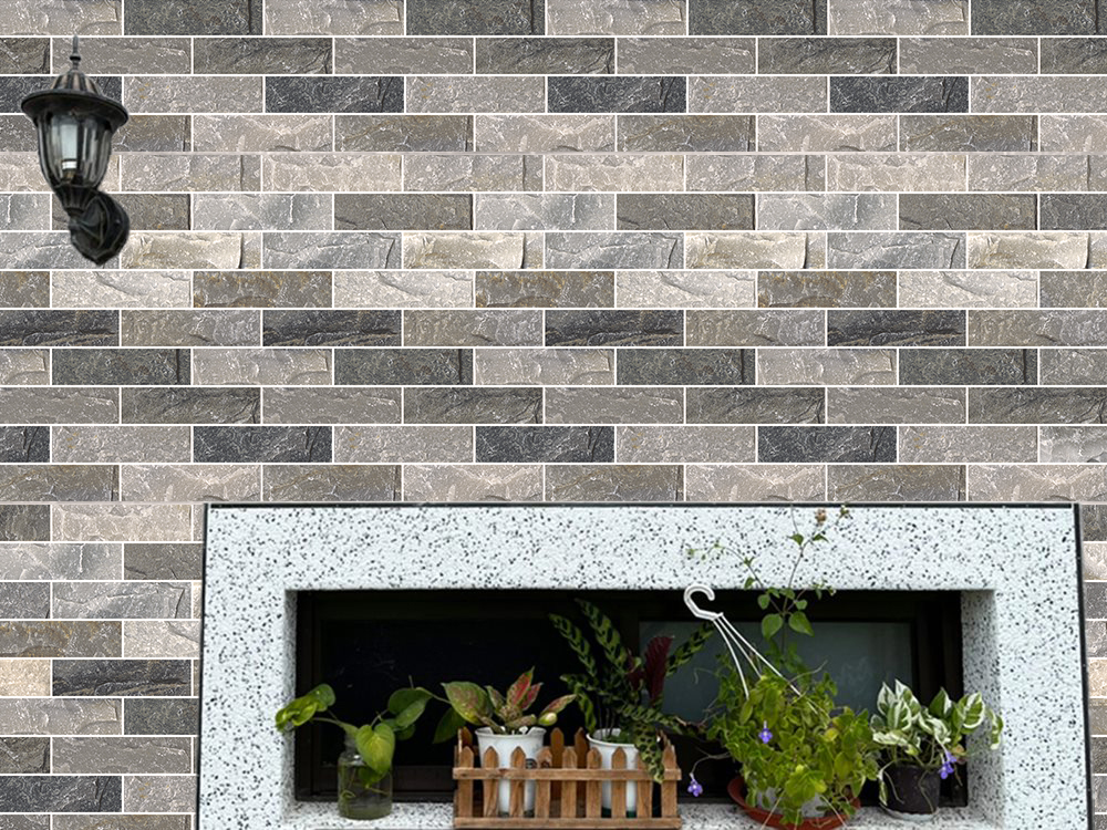 石紋磚 二丁掛 台北門市 實磚展示