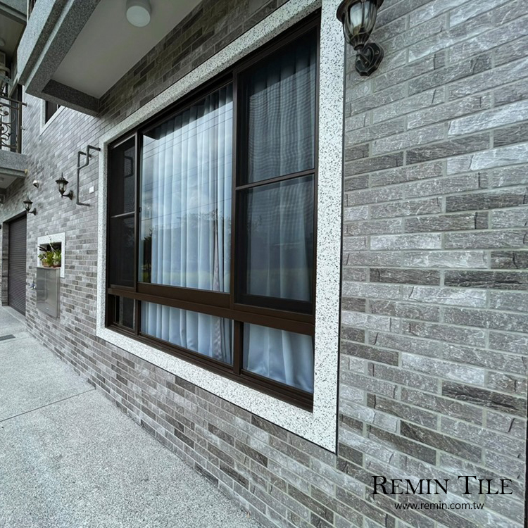 石紋磚 二丁掛 台北門市 實磚展示