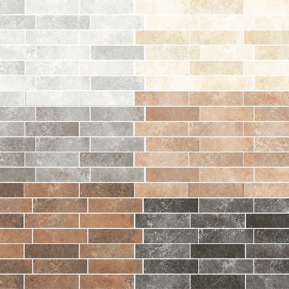 外牆磚 復古磚 城堡磚 台北門市 實磚展示