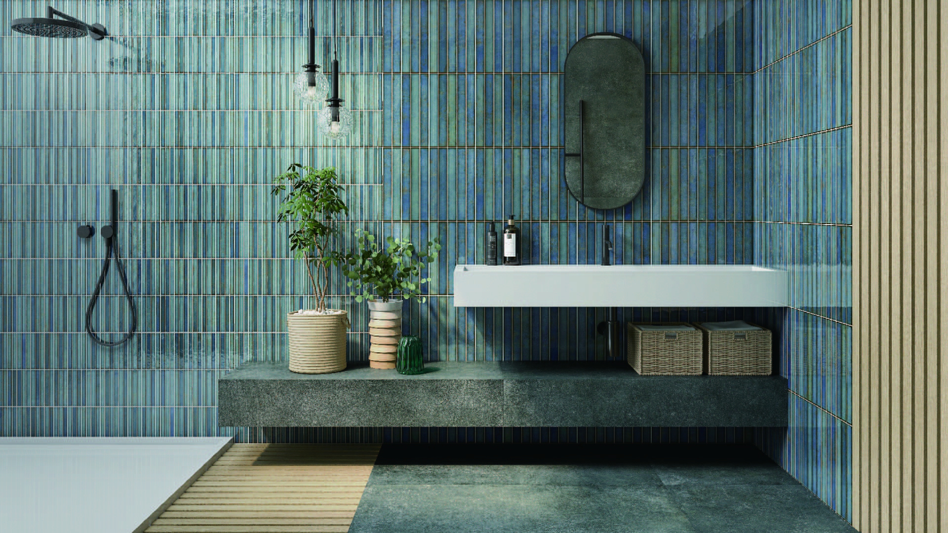 窯變馬賽克 壁磚