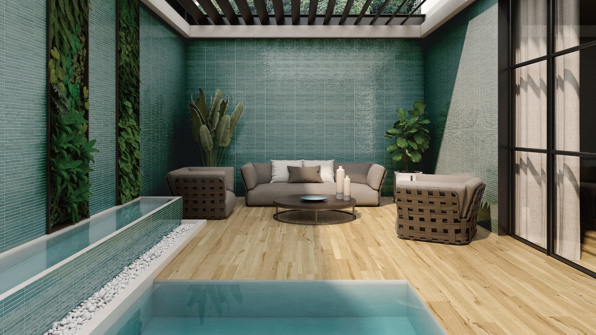 窯變馬賽克 壁磚