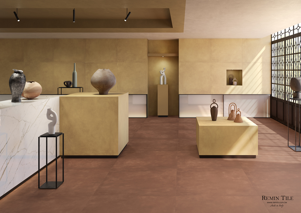 清水模磚 金屬磚